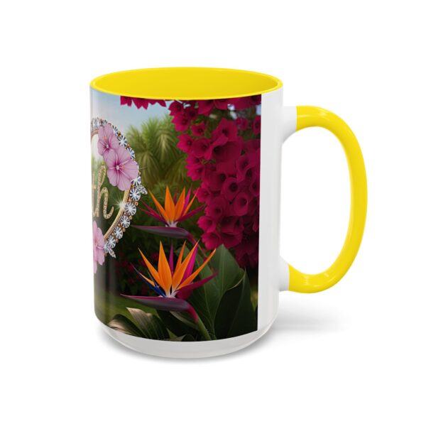 Our "Faith" 'Diamond Ring Heart' Inspirational design Accent Coffee Mug, Perfect for Wedding Gifts, Love & Faith Decor, Philippians 4:8 - Image 62