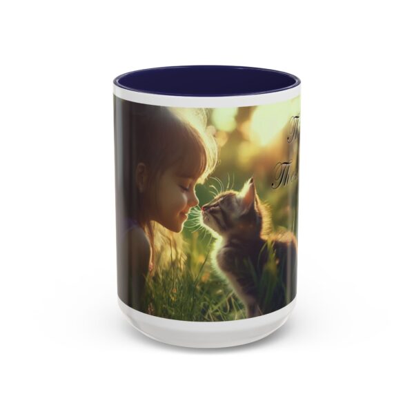 Our 'Kitten Kisses' "Think on these things" Inspirational Coffee Mug Perfect for Christian Gift Birthday Coffee & Cat Lover Philippians 4:8 - Image 21
