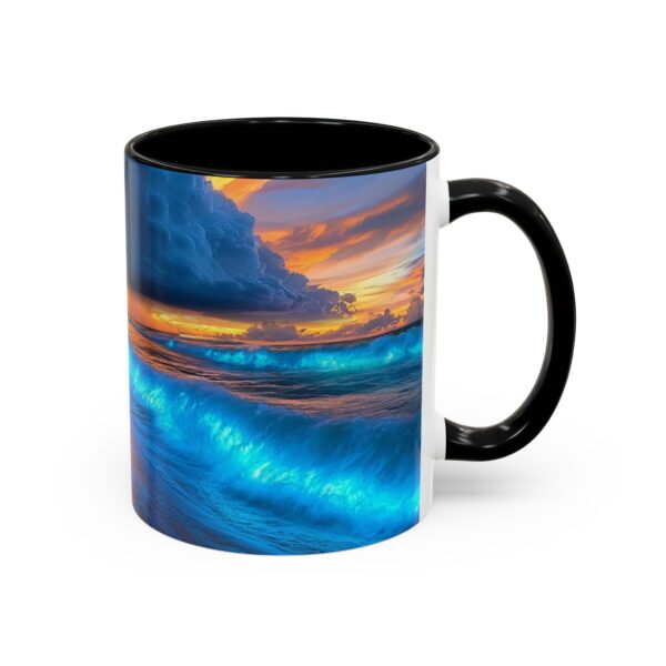 Our "Night Lights-Philippines" design Accent Coffee Mug, Perfect for Wedding Gifts, Inspirational Decor Beauty of God's Creation Tea Ceramic - Image 3