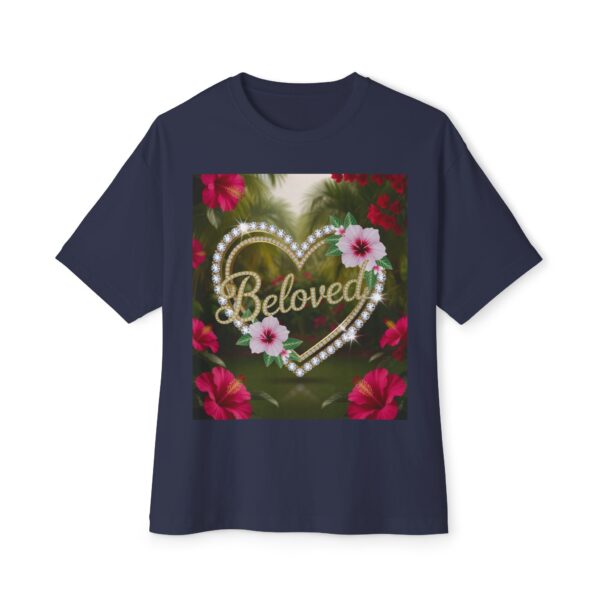 Our "BELOVED" Biblical 'Garden' Unisex Tee Inspirational Christian Tshirt for Men and Women, Oversized Shirt, Boxy Top Tee Shirt - Image 33