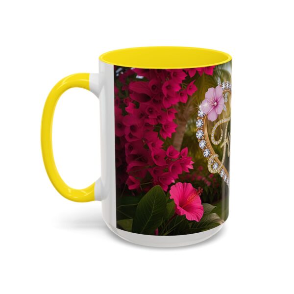Our "Faith" 'Diamond Ring Heart' Inspirational design Accent Coffee Mug, Perfect for Wedding Gifts, Love & Faith Decor, Philippians 4:8 - Image 63