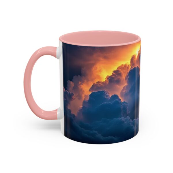 Our "Storm Light" design Accent Coffee Mug, Perfect for Wedding Gifts, Inspirational Decor, Beauty of God's Creation, Tea Cup, Ceramic - Image 11