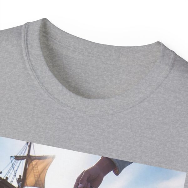 Our "Be ye fishers of MEN" Inspirational Christian Unisex Cotton T-Shirt, Faith Spiritual Apparel, Love Gift - Image 11