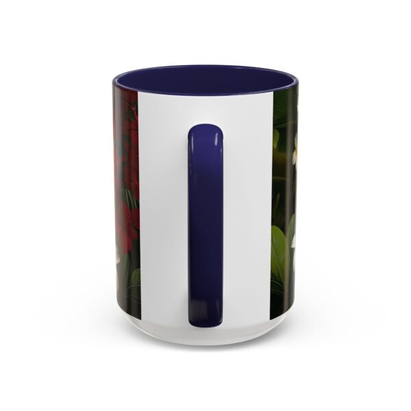 Our "Amen" Inspirational 'Solid Pink Heart' design Accent Coffee Mug, Perfect for Wedding Gifts, Love & Faith Decor, Philippians 4:8 - Image 24