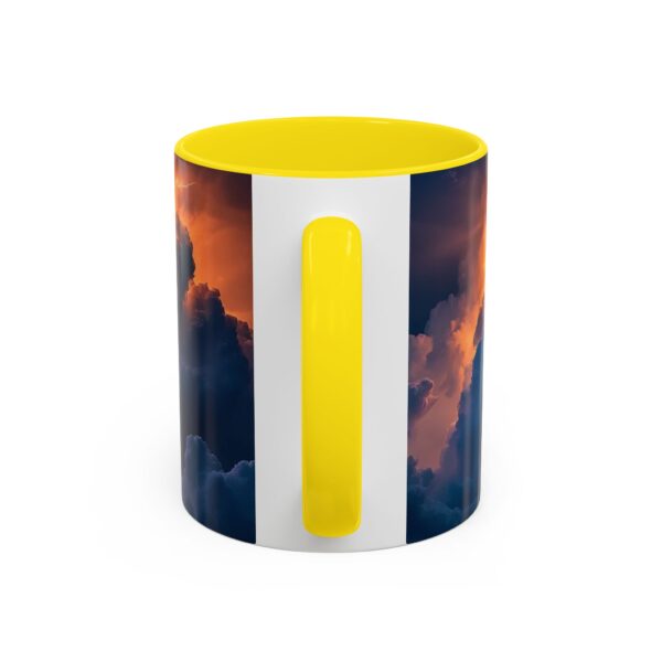 Our 'Storm Light' "Fire Inside" design Accent Coffee Mug, Perfect for Wedding Gifts, Inspirational Beauty of God's Creation, Tea Cup Ceramic - Image 52