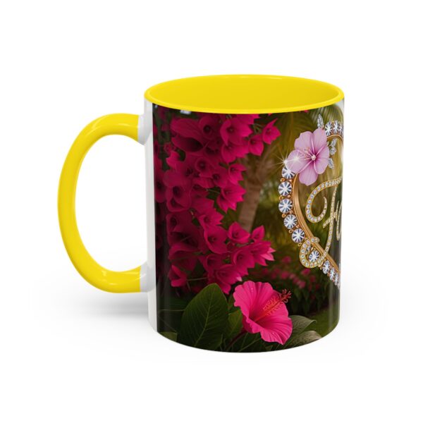 Our "Faith" 'Diamond Ring Heart' Inspirational design Accent Coffee Mug, Perfect for Wedding Gifts, Love & Faith Decor, Philippians 4:8 - Image 51
