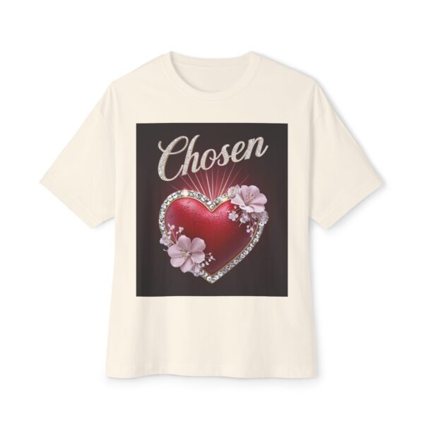 Our "CHOSEN" Inspirational Bible Verse Christian Unisex Tee, Religious Oversized Shirt, Boxy Top, Spiritual Tshirt, Gift for Christians - Image 13