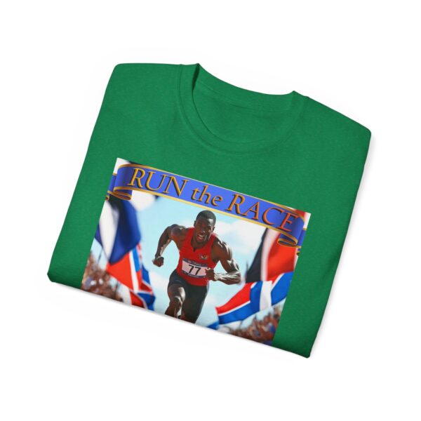 Our "RUN the RACE to WIN" Biblical, Inspirational Christian Unisex Cotton T-Shirt, Faith Spiritual Apparel, Love Gift - Image 36