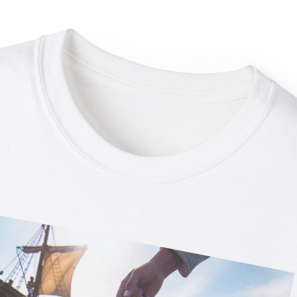 Our "Be ye fishers of MEN" Inspirational Christian Unisex Cotton T-Shirt, Faith Spiritual Apparel, Love Gift - Image 7
