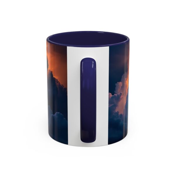 Our "Storm Light" design Accent Coffee Mug, Perfect for Wedding Gifts, Inspirational Decor, Beauty of God's Creation, Tea Cup, Ceramic - Image 8
