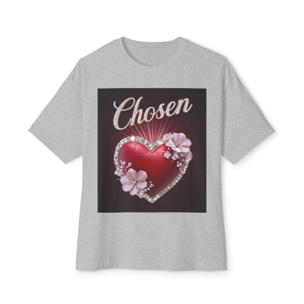 Our "CHOSEN" Inspirational Bible Verse Christian Unisex Tee, Religious Oversized Shirt, Boxy Top, Spiritual Tshirt, Gift for Christians - Image 29