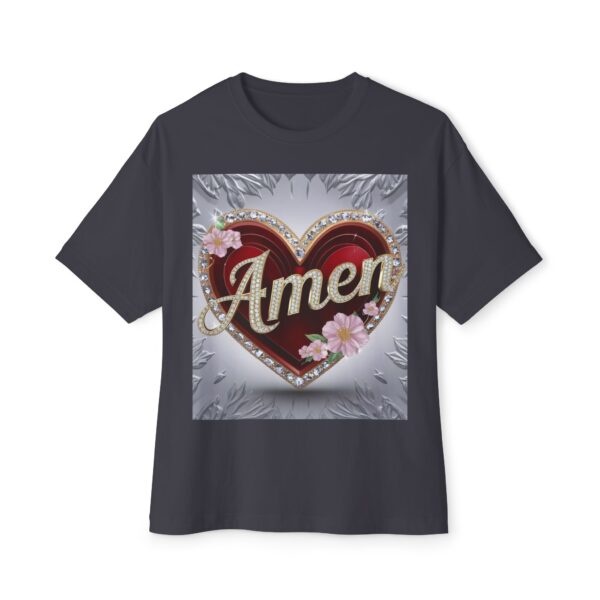 Our "AMEN" Biblical Unisex Tee Inspirational Christian Tshirt for Men and Women, Oversized Shirt, Boxy Top, Unisex Tee Shirt - Image 21
