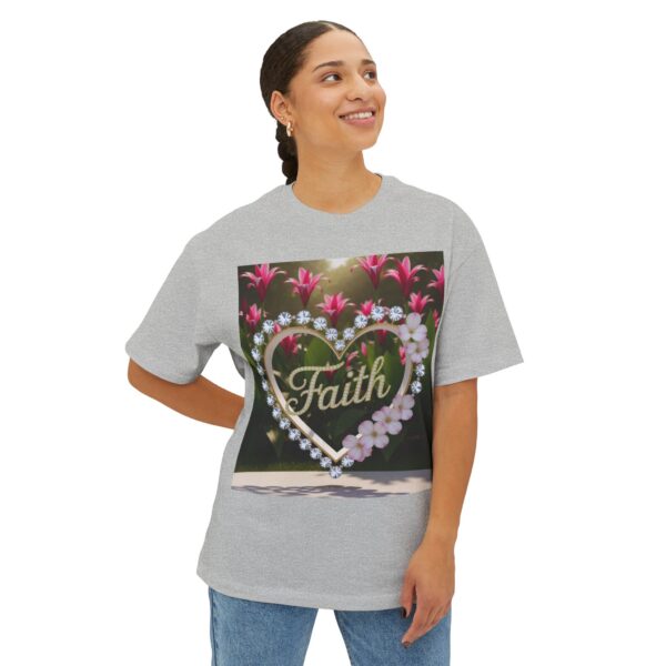 Our "Faith" Biblical 'Garden' Unisex Tee, Inspirational, Christian Tshirt, Oversized Shirt, Boxy Top! - Image 31
