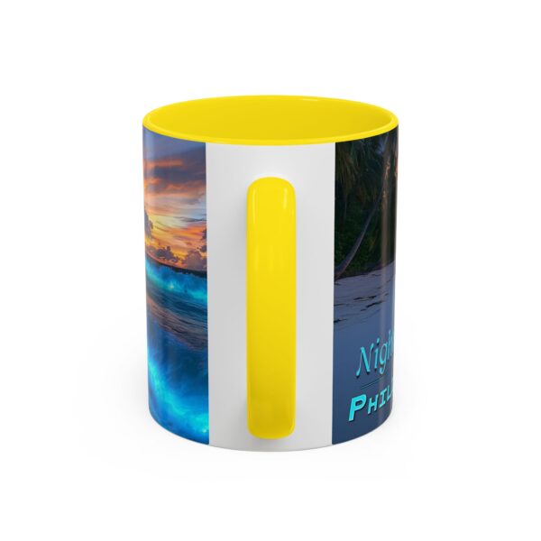 Our "Night Lights-Philippines" design Accent Coffee Mug, Perfect for Wedding Gifts, Inspirational Decor Beauty of God's Creation Tea Ceramic - Image 52