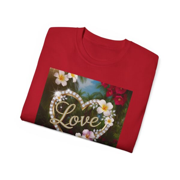 Our "Love" Inspirational 'Diamond Ring Heart' Design Vintage Christian Faith Apparel Unisex Cotton T-Shirt Thoughtful Quote, Philippians 4:8 - Image 60