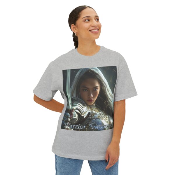Our Inspirational "Warrior Princess" 'Diana' Biblical Christian Unisex Oversized Boxy Tshirt for Men and Women, Boxy Top, Unisex Tee Shirt - Image 30