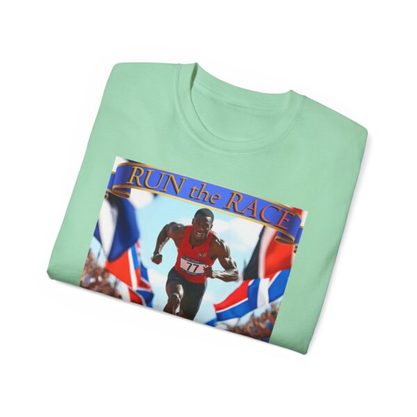 Our "RUN the RACE to WIN" Biblical, Inspirational Christian Unisex Cotton T-Shirt, Faith Spiritual Apparel, Love Gift - Image 32