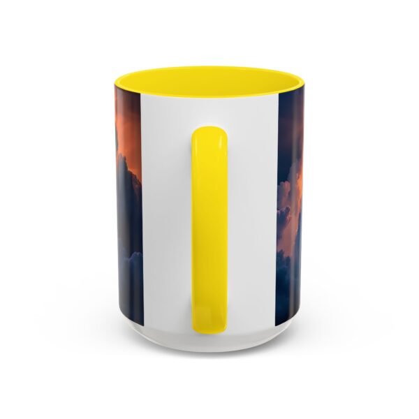 Our "Storm Light" design Accent Coffee Mug, Perfect for Wedding Gifts, Inspirational Decor, Beauty of God's Creation, Tea Cup, Ceramic - Image 64