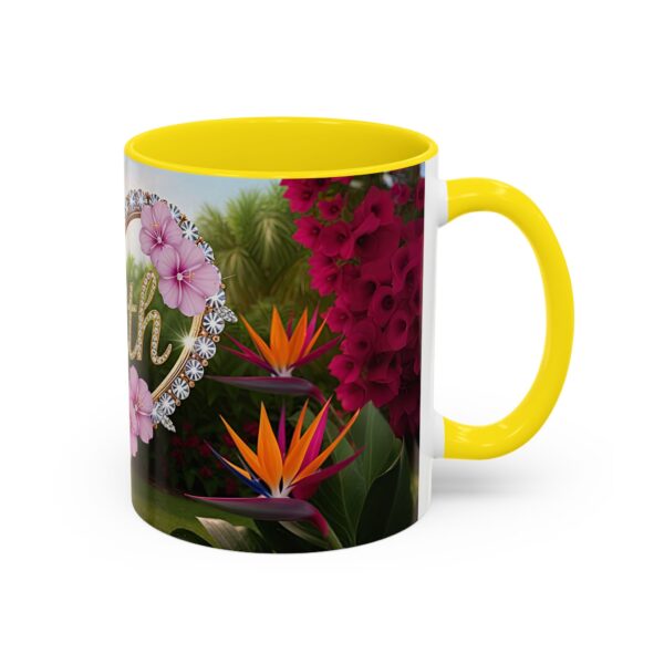Our "Faith" 'Diamond Ring Heart' Inspirational design Accent Coffee Mug, Perfect for Wedding Gifts, Love & Faith Decor, Philippians 4:8 - Image 50