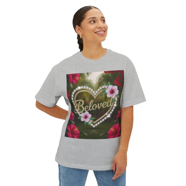 Our "BELOVED" Biblical 'Garden' Unisex Tee Inspirational Christian Tshirt for Men and Women, Oversized Shirt, Boxy Top Tee Shirt - Image 31