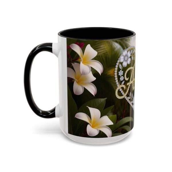 Our "Amen" Inspirational 'Diamond Ring Heart' Design Accent Coffee Mug, Perfect for Wedding Gifts, Love & Faith Decor, Philippians 4:8 - Image 19
