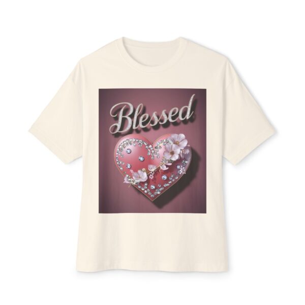 Our "BLESSED" Biblical Unisex Tee - Inspirational Christian Tshirt for Men and Women, Religious Oversized Shirt, Boxy Top, Unisex Tee Shirt,