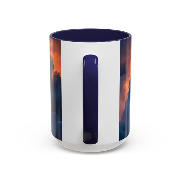 Our 'Storm Light' "Fire Inside" design Accent Coffee Mug, Perfect for Wedding Gifts, Inspirational Beauty of God's Creation, Tea Cup Ceramic - Image 24