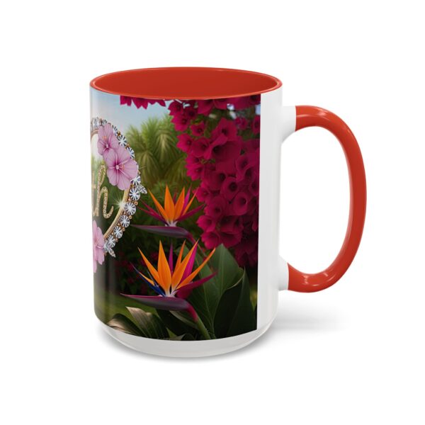 Our "Faith" 'Diamond Ring Heart' Inspirational design Accent Coffee Mug, Perfect for Wedding Gifts, Love & Faith Decor, Philippians 4:8 - Image 30