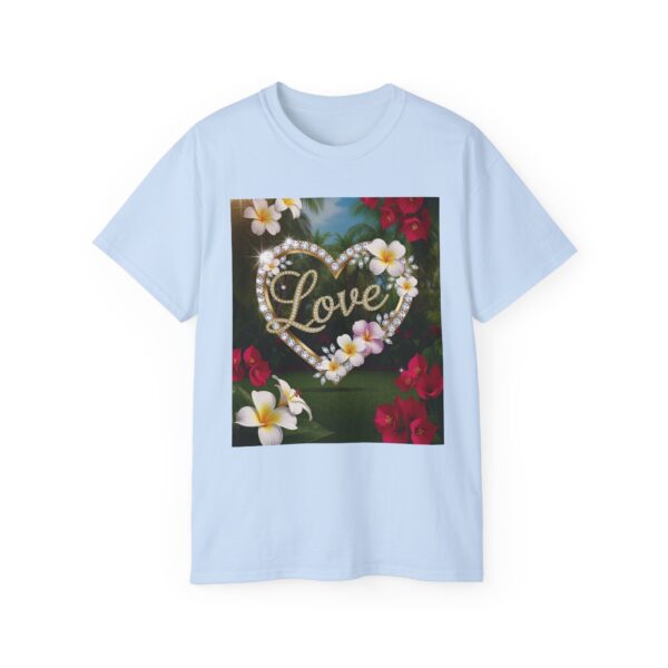 Our "Love" Inspirational 'Diamond Ring Heart' Design Vintage Christian Faith Apparel Unisex Cotton T-Shirt Thoughtful Quote, Philippians 4:8 - Image 33