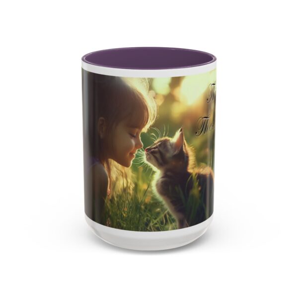 Our 'Kitten Kisses' "Think on these things" Inspirational Coffee Mug Perfect for Christian Gift Birthday Coffee & Cat Lover Philippians 4:8 - Image 57