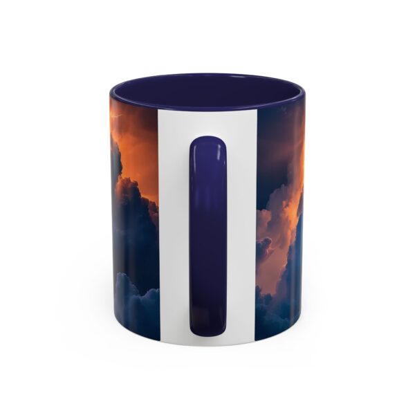 Our 'Storm Light' "Fire Inside" design Accent Coffee Mug, Perfect for Wedding Gifts, Inspirational Beauty of God's Creation, Tea Cup Ceramic - Image 8