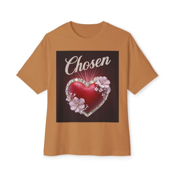 Our "CHOSEN" Inspirational Bible Verse Christian Unisex Tee, Religious Oversized Shirt, Boxy Top, Spiritual Tshirt, Gift for Christians - Image 17