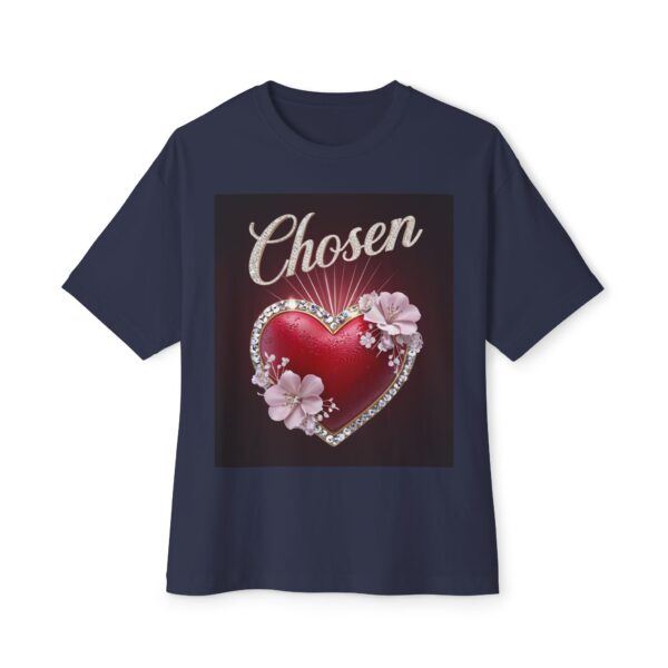 Our "CHOSEN" Inspirational Bible Verse Christian Unisex Tee, Religious Oversized Shirt, Boxy Top, Spiritual Tshirt, Gift for Christians - Image 33