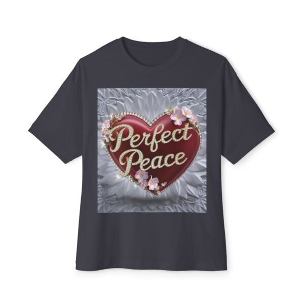 Our "PERFECT PEACE" Biblical Unisex Tee Inspirational Christian Tshirt for Men and Women, Oversized Shirt, Boxy Top, Unisex Tee Shirt, - Image 25