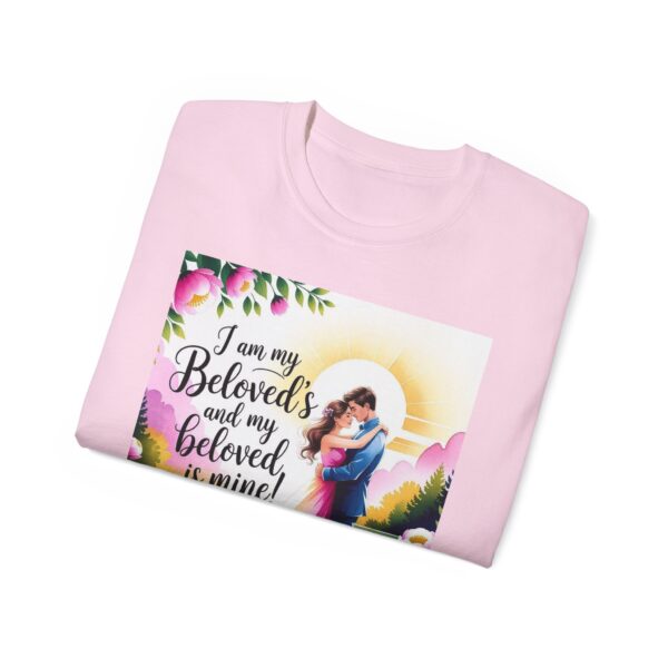 Our Inspirational "I am my Beloved's" Unisex Cotton T-Shirt, Faith Spiritual Apparel, Love Gift, Song of Solomon, Gospel Fashion - Image 52