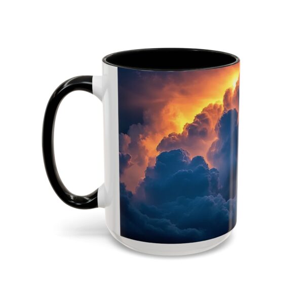 Our "Storm Light" design Accent Coffee Mug, Perfect for Wedding Gifts, Inspirational Decor, Beauty of God's Creation, Tea Cup, Ceramic - Image 19