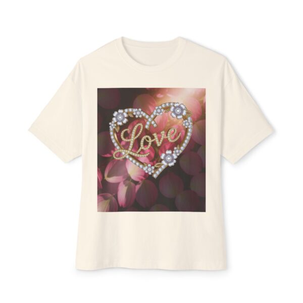 Our "LOVE" Biblical 'Petals' Unisex Tee, Inspirational, Christian Tshirt, Oversized Shirt, Boxy Top! - Image 13