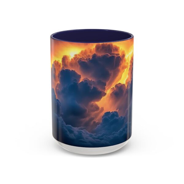 Our "Storm Light" design Accent Coffee Mug, Perfect for Wedding Gifts, Inspirational Decor, Beauty of God's Creation, Tea Cup, Ceramic - Image 21