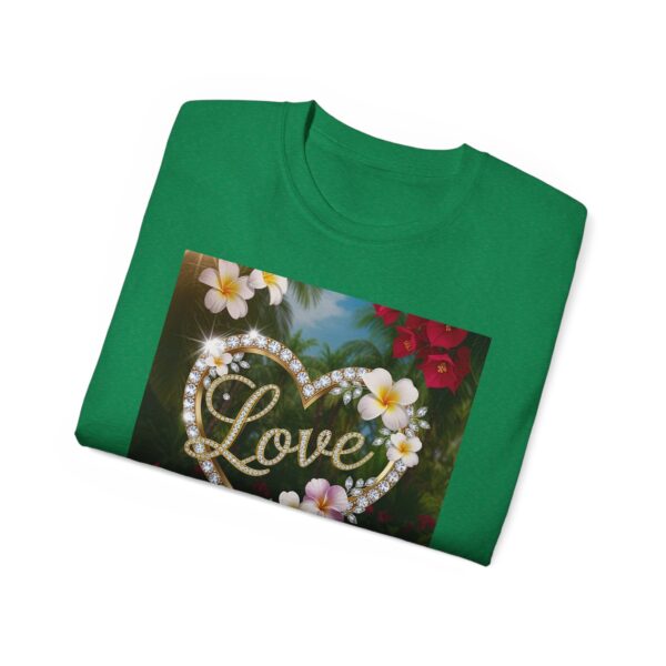Our "Love" Inspirational 'Diamond Ring Heart' Design Vintage Christian Faith Apparel Unisex Cotton T-Shirt Thoughtful Quote, Philippians 4:8 - Image 32