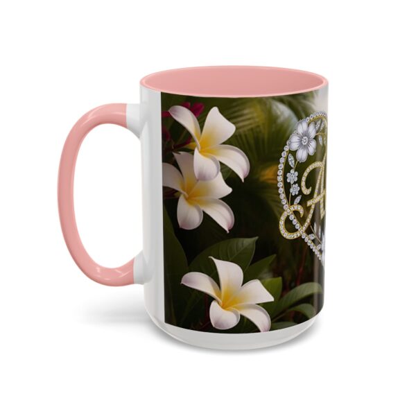 Our "Amen" Inspirational 'Diamond Ring Heart' Design Accent Coffee Mug, Perfect for Wedding Gifts, Love & Faith Decor, Philippians 4:8 - Image 27