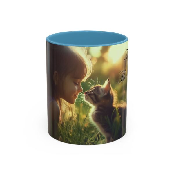 Our 'Kitten Kisses' "Think on these things" Inspirational Coffee Mug Perfect for Christian Gift Birthday Coffee & Cat Lover Philippians 4:8 - Image 33