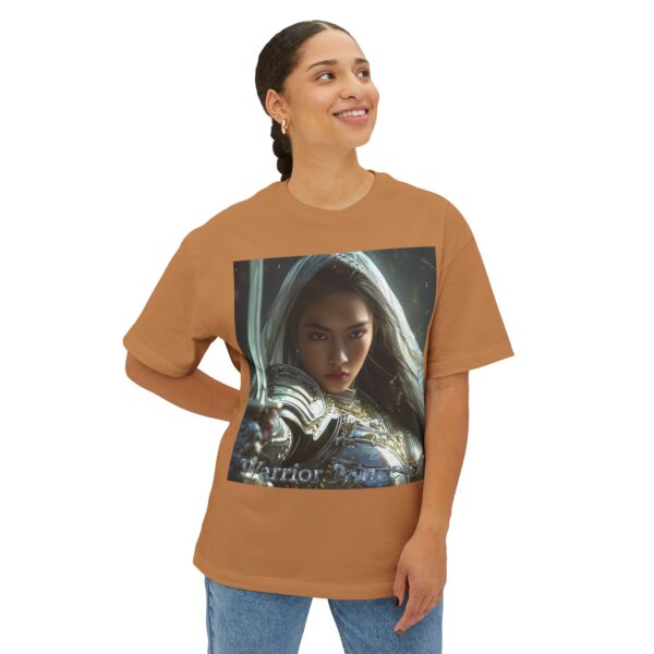 Our Inspirational "Warrior Princess" 'Diana' Biblical Christian Unisex Oversized Boxy Tshirt for Men and Women, Boxy Top, Unisex Tee Shirt - Image 18
