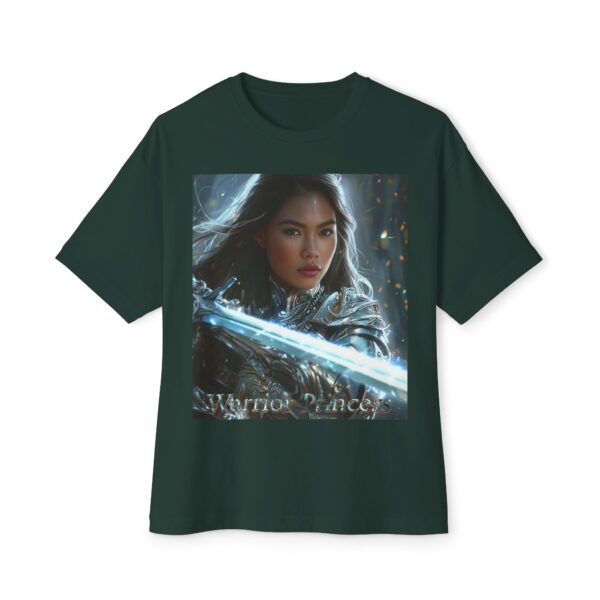 Our Inspirational "Warrior Princess" 'Angela' Biblical Christian Unisex Oversized Boxy Tshirt for Men and Women, Boxy Top, Unisex Tee Shirt - Image 25