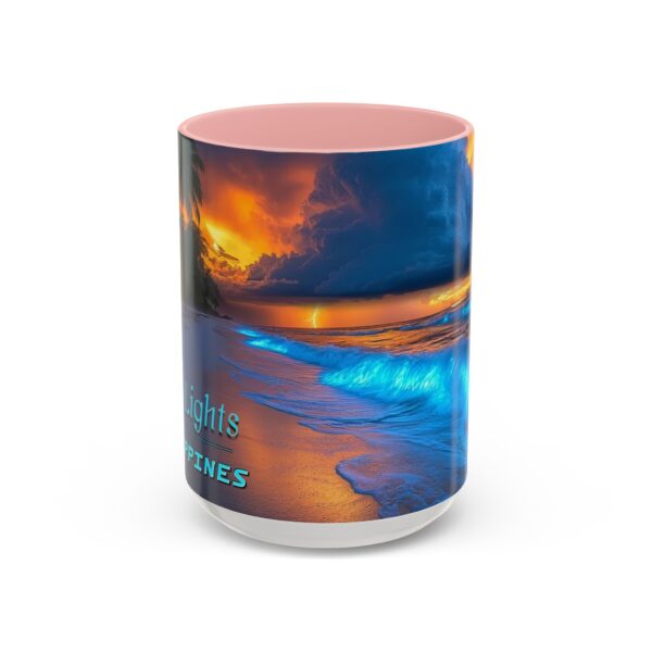 Our "Night Lights-Philippines" design Accent Coffee Mug, Perfect for Wedding Gifts, Inspirational Decor Beauty of God's Creation Tea Ceramic - Image 25