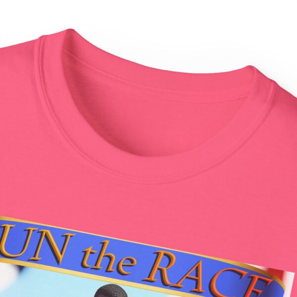 Our "RUN the RACE to WIN" Biblical, Inspirational Christian Unisex Cotton T-Shirt, Faith Spiritual Apparel, Love Gift - Image 55