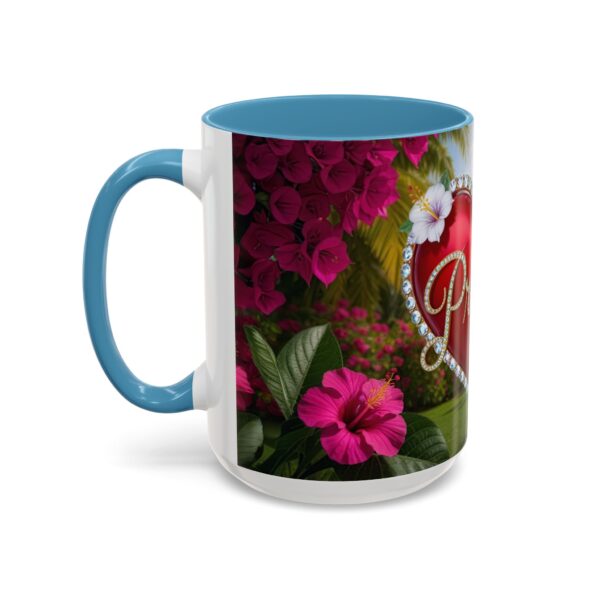 Our "Praise" 'Solid Red Heart' Inspirational Design Accent Coffee Mug, Perfect for Wedding Gifts, Love & Faith Decor, Philippians 4:8 - Image 39