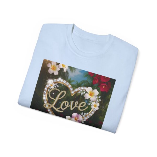 Our "Love" Inspirational 'Diamond Ring Heart' Design Vintage Christian Faith Apparel Unisex Cotton T-Shirt Thoughtful Quote, Philippians 4:8 - Image 36