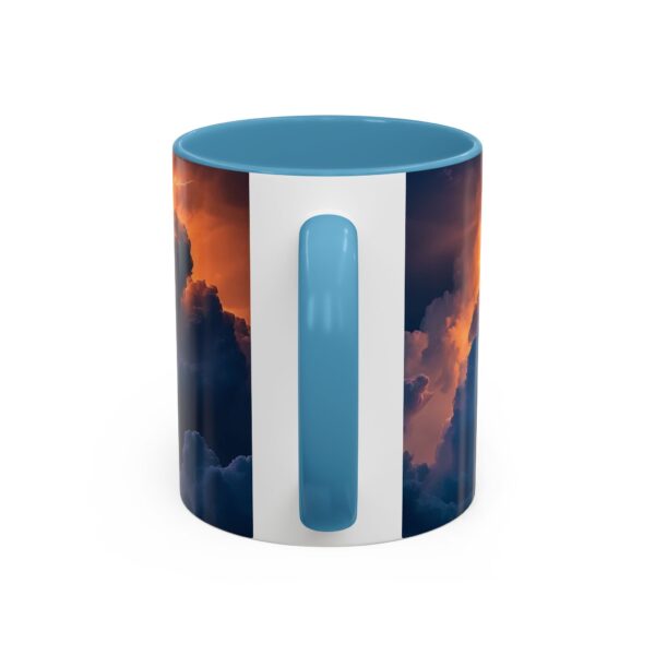 Our 'Storm Light' "Fire Inside" design Accent Coffee Mug, Perfect for Wedding Gifts, Inspirational Beauty of God's Creation, Tea Cup Ceramic - Image 36