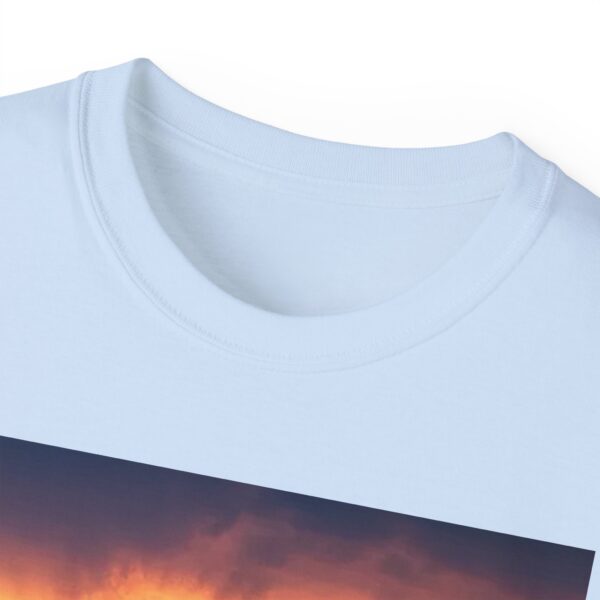 Our Inspirational "Fire Inside" tropical storm Design Vintage Christian Faith Apparel Unisex Cotton T-Shirt, God is Light, Philippians 4:8 - Image 36