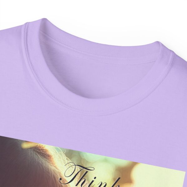 Inspirational 'Kitten Kisses' "Think on these things" Vintage Christian Faith Apparel Unisex Cotton T-Shirt, Pet Lover Cute Thoughtful Quote - Image 47